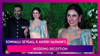 Sonnalli Seygall & Ashish Sajnani’s Wedding Reception: Rajkummar Rao & Wife Patralekhaa, Nushrratt Bharucha & Others Attend